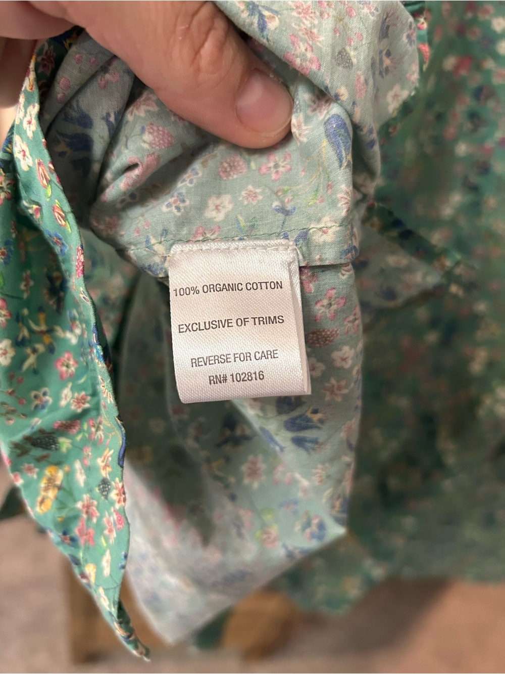 Garner Hill Faye 100% Cotton Pajamas made with Liberty London Fabric - Picture 6 of 13
